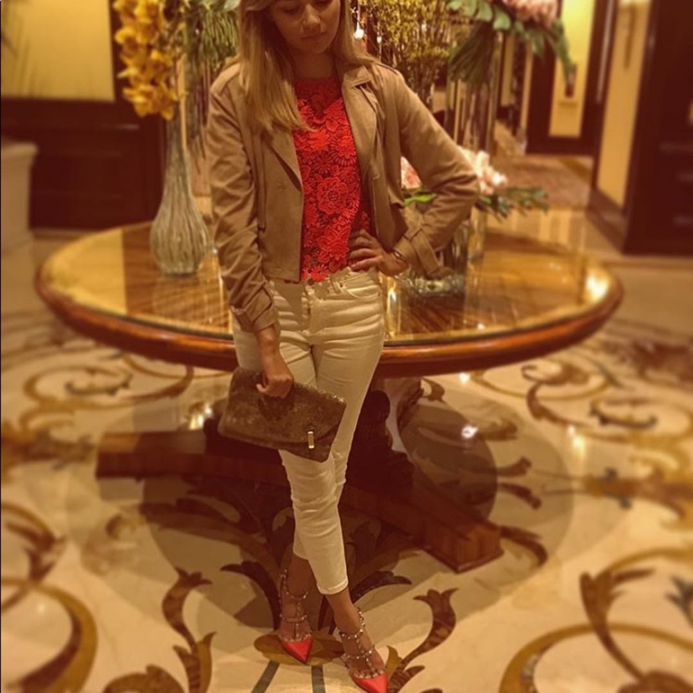 dRA suede jacket anthropology